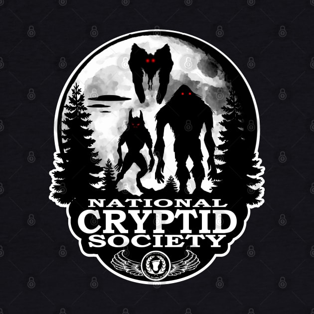 Bigfoot Mothman Dogman UFO National Cryptid Society by National Cryptid Society